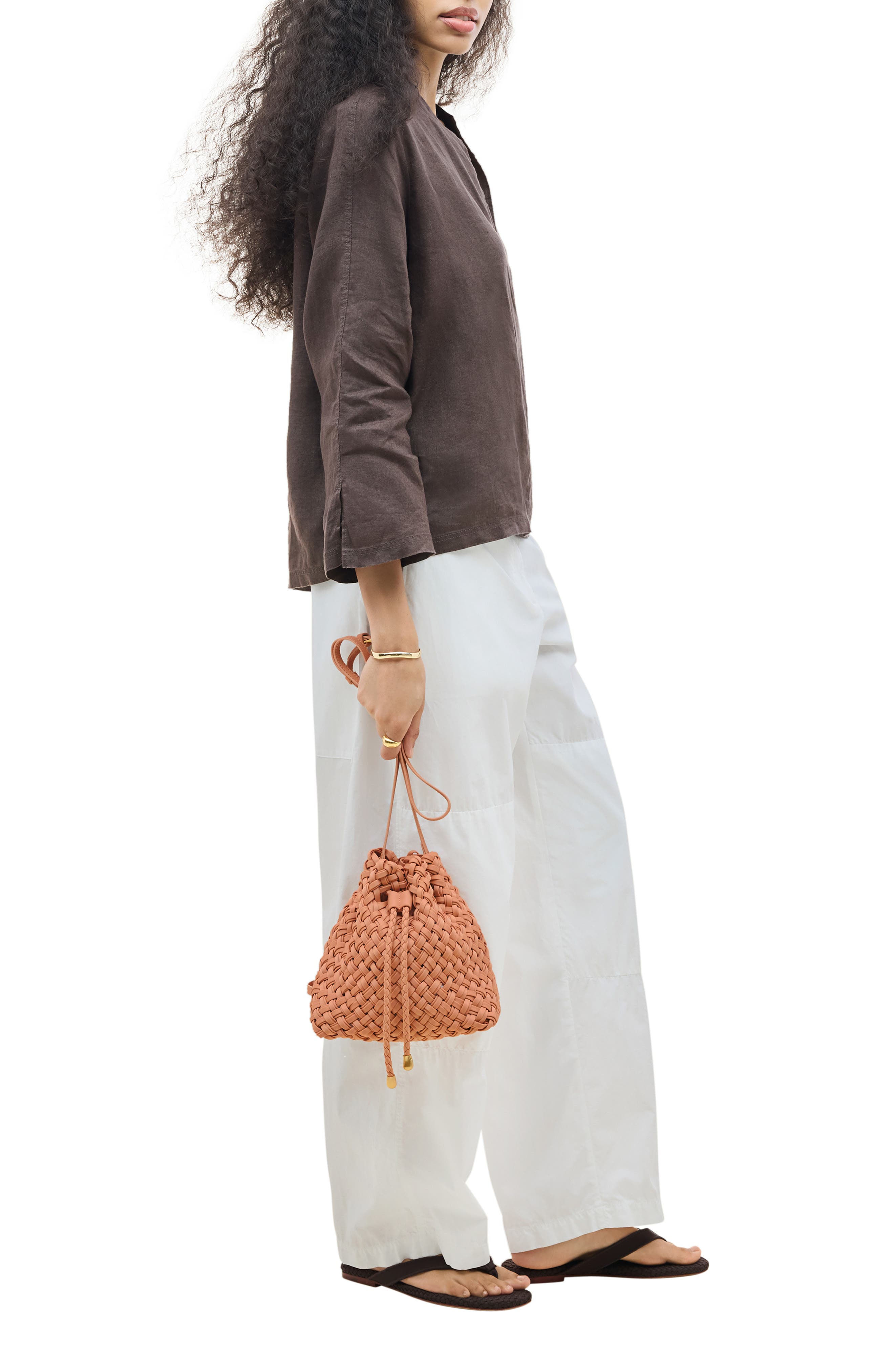 Medium Gramercy Double Bucket Bag, Alternate, color, ETNA