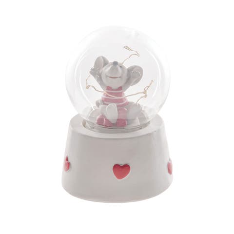 Mouse Snow Globe Valentine's Day Small Decorative Figurine