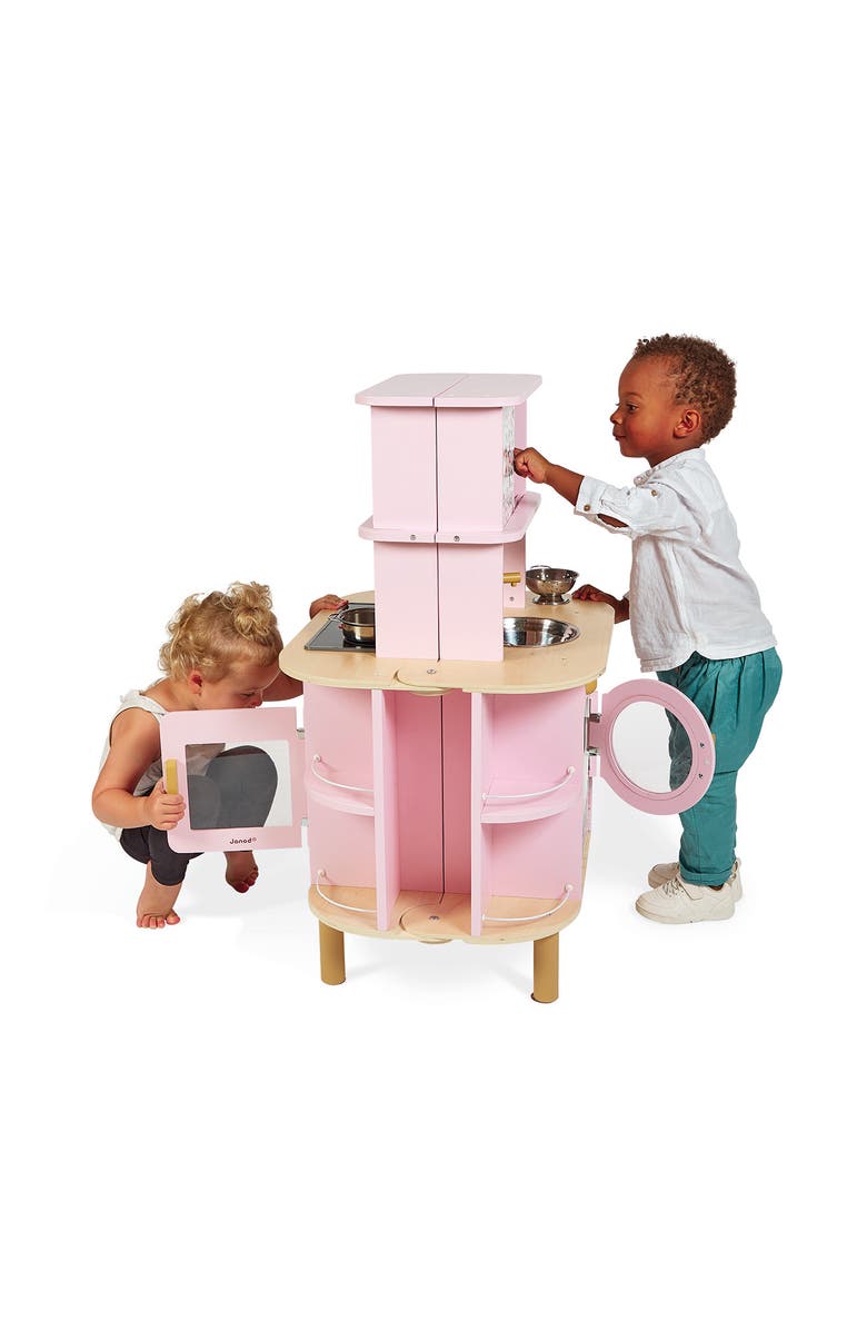 Janod Twist Play Kitchen, Alternate, color, Pink