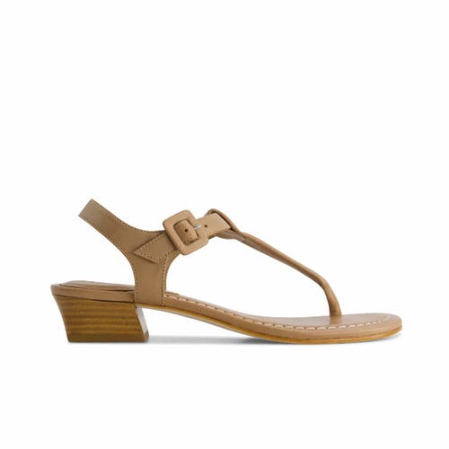 Bernardo Footwear Goya T-strap Sandal In Sand