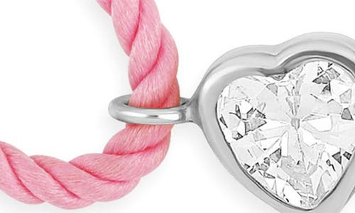 Shymi Cubic Zirconia Corded Slider Bracelet