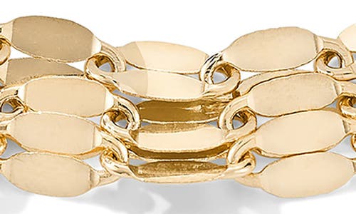 Lana Xl Blake 14k Triple Chain Bracelet In Gold