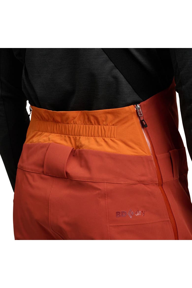 Recon Stretch Bib Pant - Men's, Alternate, color, Saffron/Burnt Sienna