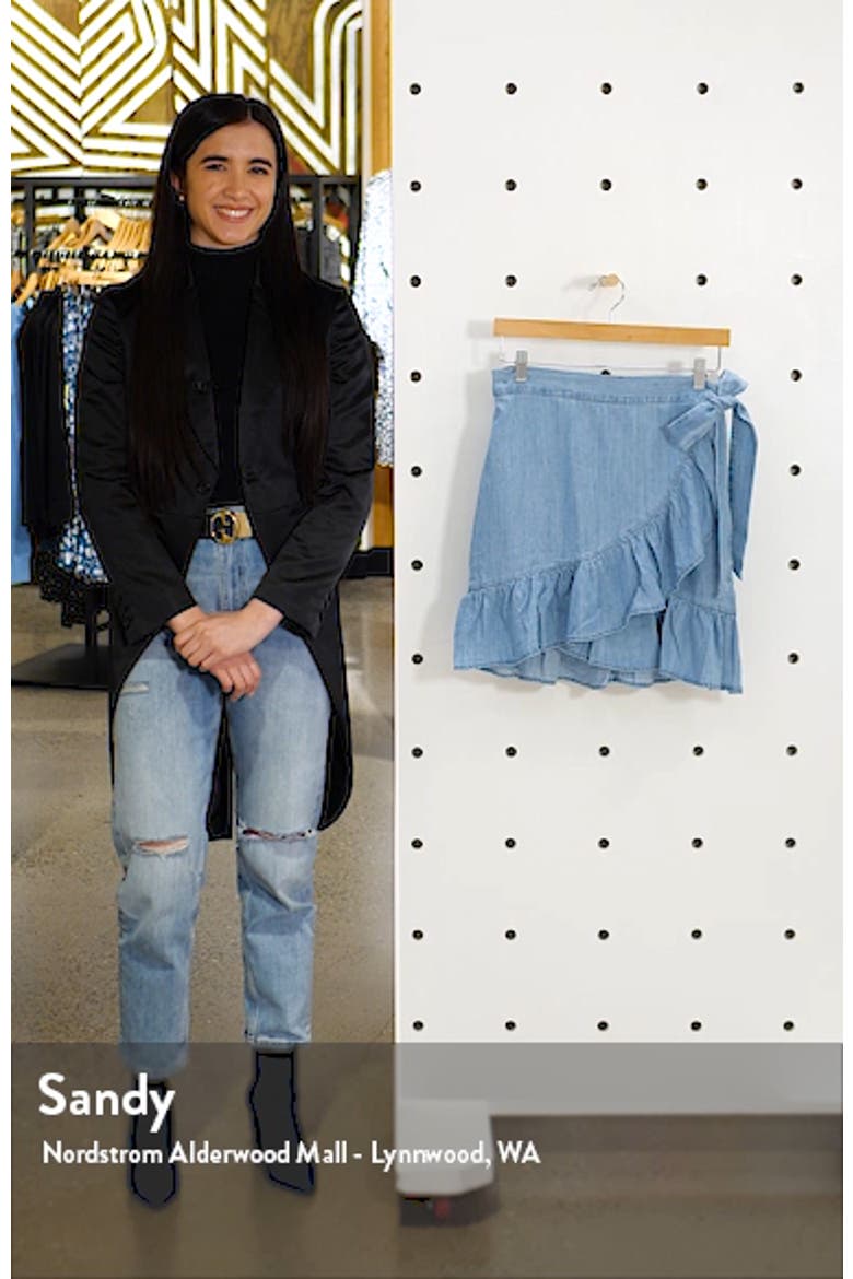 Etienne Chambray Wrap Skirt video