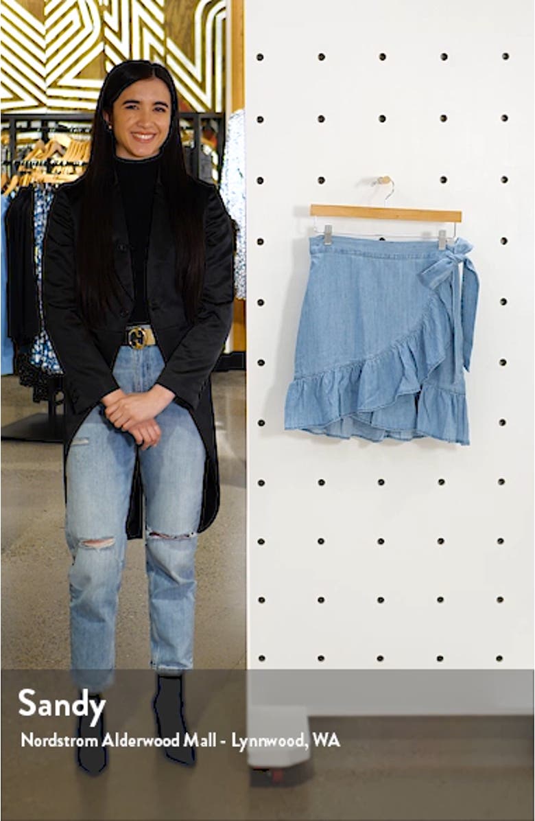 Etienne Chambray Wrap Skirt, sales video thumbnail