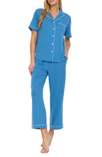 Flora By Flora Nikrooz Annie Matching Pajama Set In Azure