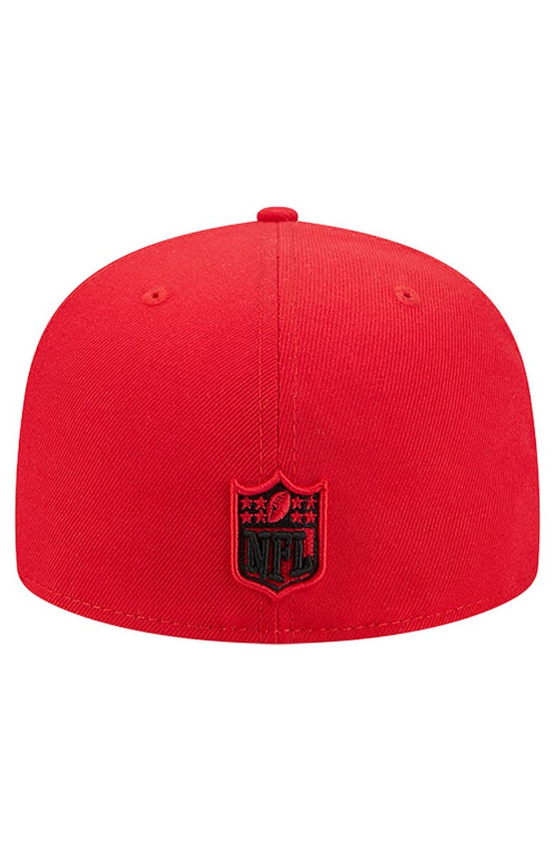 New Era Men's New Era  Red Kansas City Chiefs Group Chat 59FIFTY Fitted Hat, Alternate, color, Red