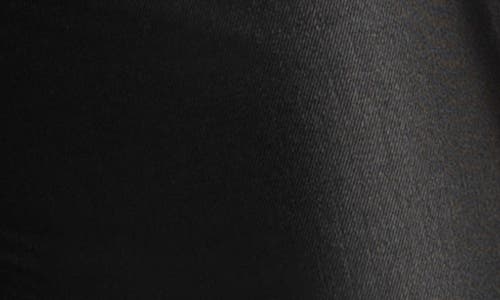 Kut From The Kloth Stella Coated Raw Hem High Waist Flare Jeans In Black