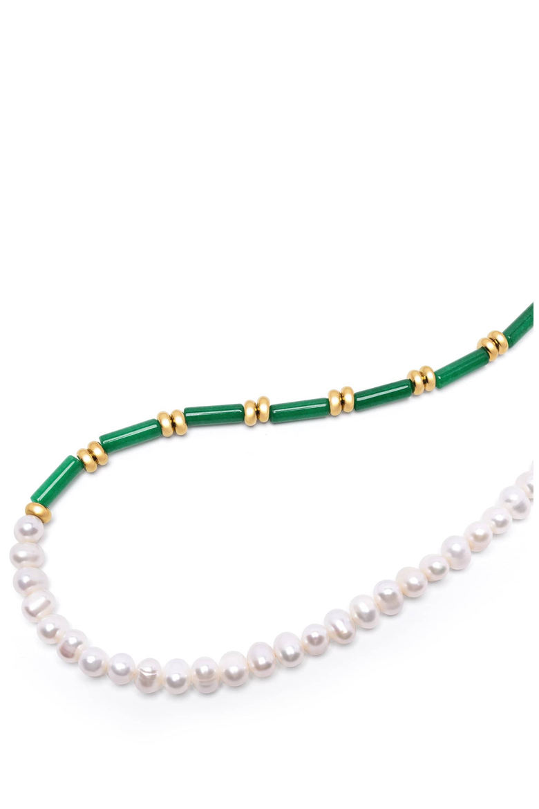 Pearl Choker, Main, color, Green Jade
