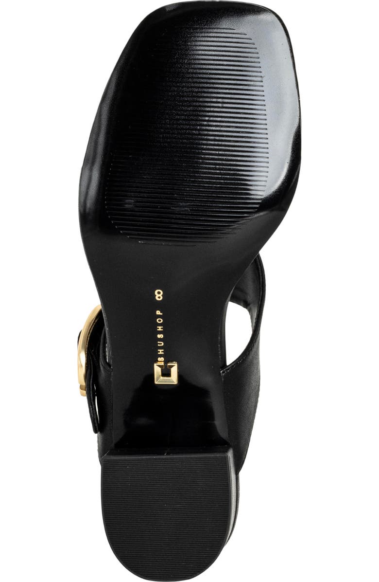 SHUSHOP Elodie Flip Flop, Alternate, color, Black