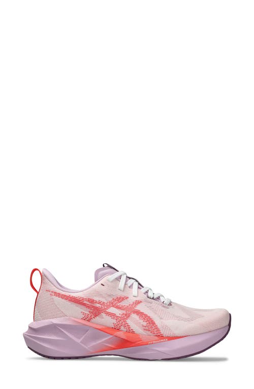 Asics ® Novablast® 5 Running Shoe In White/coral Reef