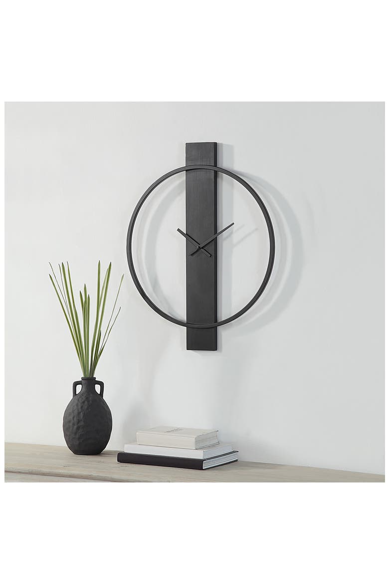 Romane Iron Wall Clock, Alternate, color, NO COLOR