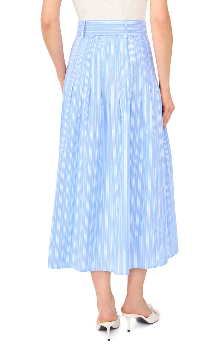 Ted Baker Carrie Stripe Midi Skirt, Alternate, color, Granada Sky