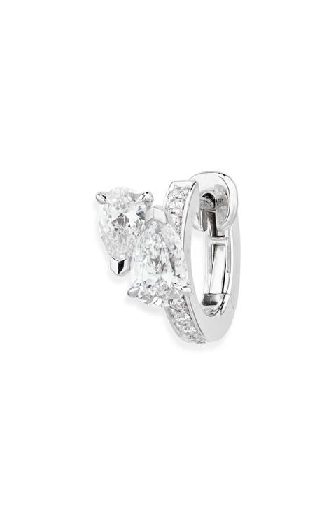 Serti Sur Vide Diamond Single Earring