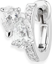 REPOSSI Serti Sur Vide Diamond Single Earring