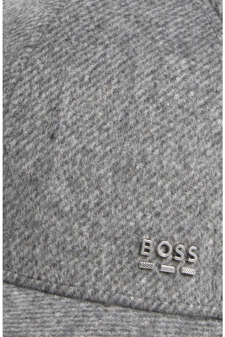Wool & Silk Baseball Cap, Alternate, color, MEDIUM GREY