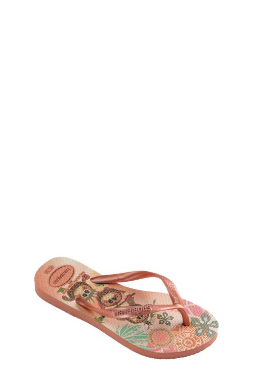 Havaianas Disney Princess Flip Flop In Neutral