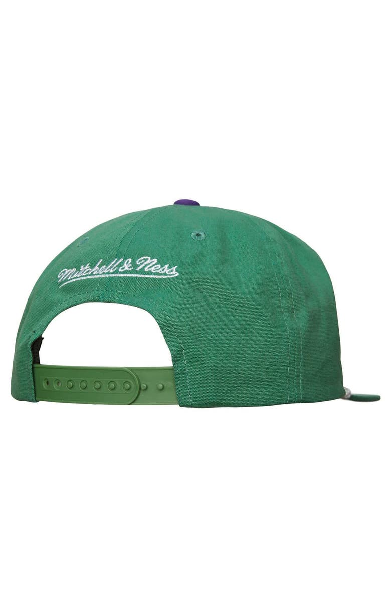 Mitchell & Ness Men's Mitchell & Ness Green Milwaukee Bucks Ascend Deadstock Snapback Hat, Alternate, color, Green