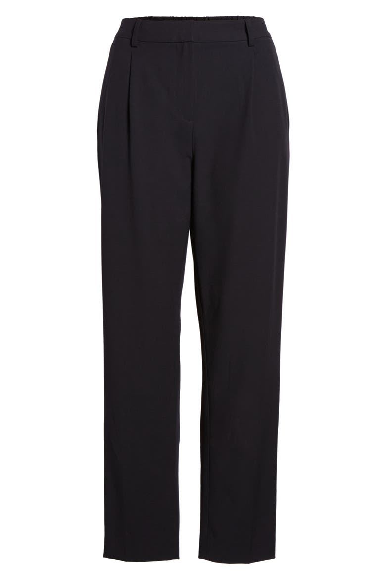 Relaxed Ankle Pants, Alternate, color, NAVY