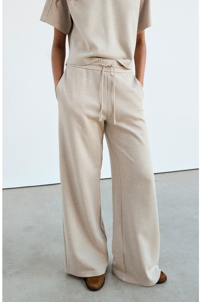 Pull-On Straight Leg Pants, Alternate, color, ECRU