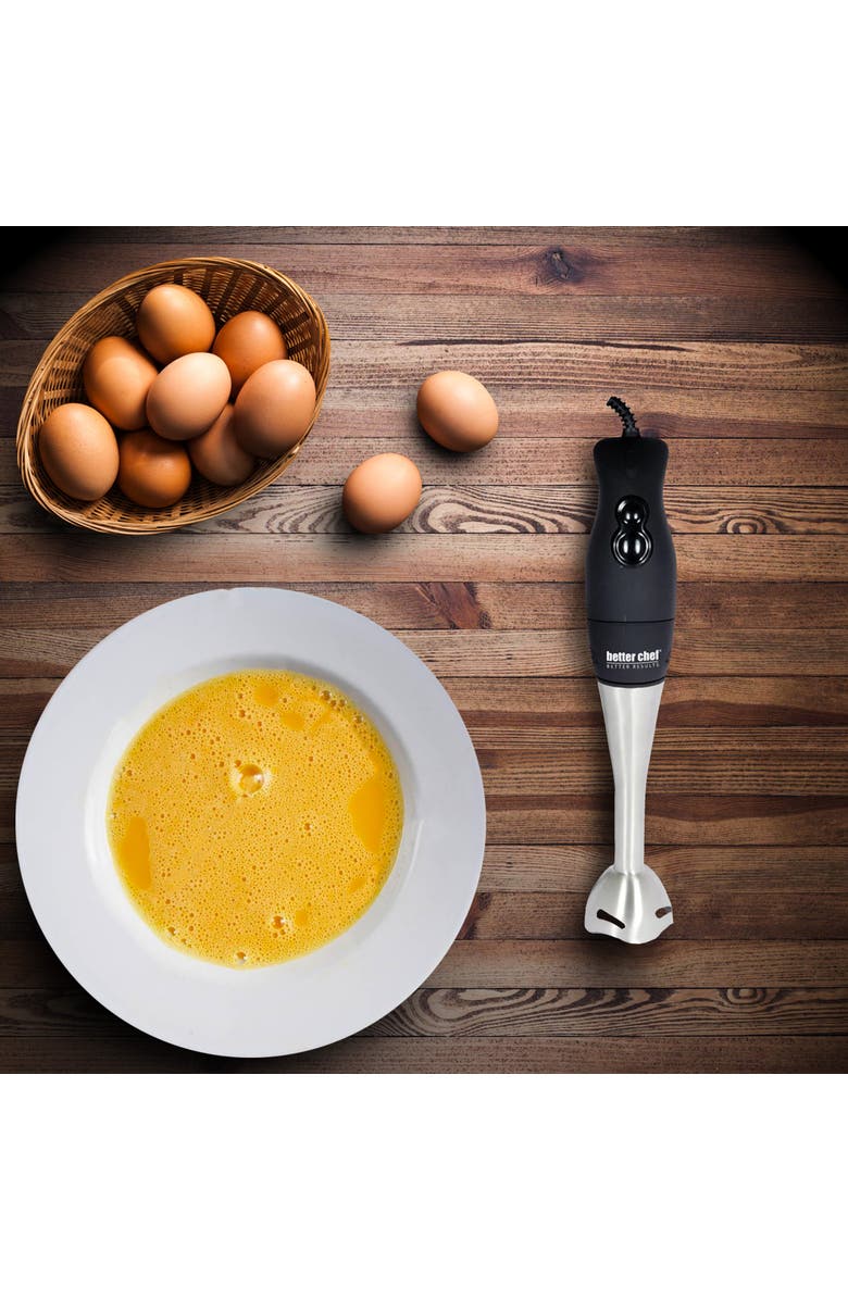 Better Chef DualPro Handheld Immersion Blender / Hand Mixer in Black, Alternate, color, Black