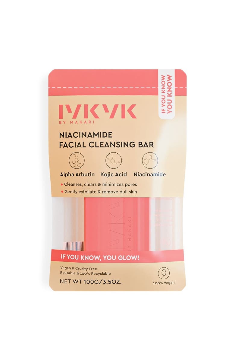 Makari de Suisse Niacinamide Facial Cleansing Bar, Main, color, NO COLOR