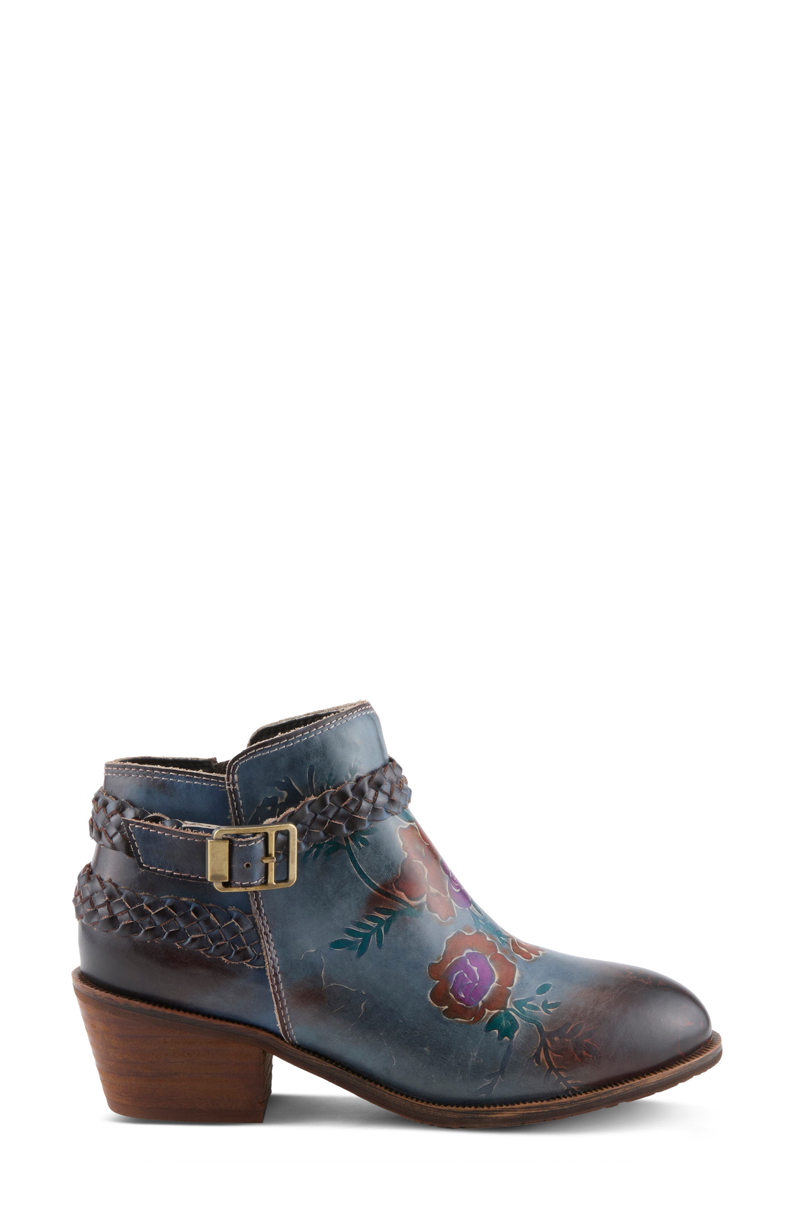 Across Bootie, Alternate, color, BLUE MULTI