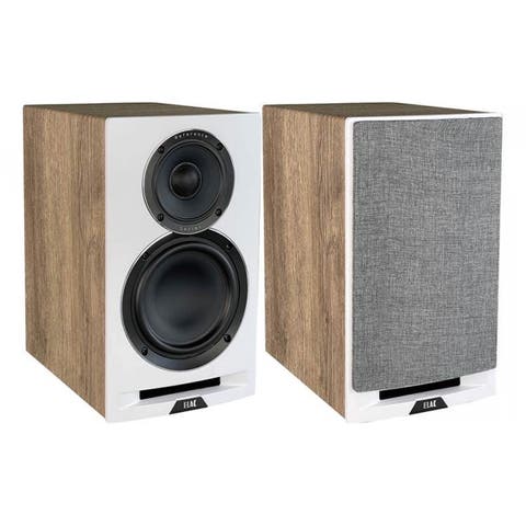 UBR62 6.5 Inch Bookshelf Speakers - Pair (Walnut/Black)