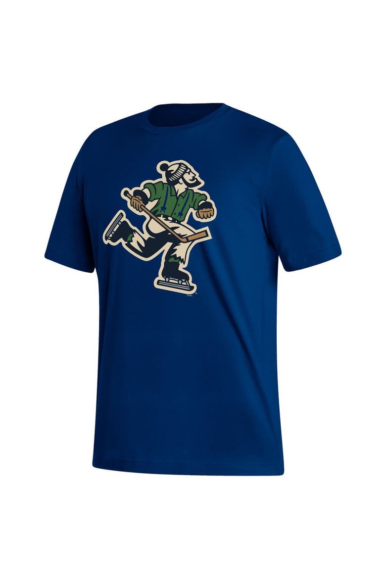 Men's adidas Elias Pettersson Navy Vancouver Canucks Reverse Retro 2.0 Name & Number T-Shirt, Alternate, color, Navy
