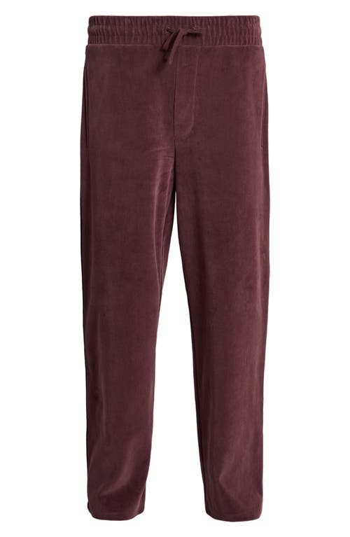 AllSaints Draven Cotton Blend Sweatpants in Moretti Red 