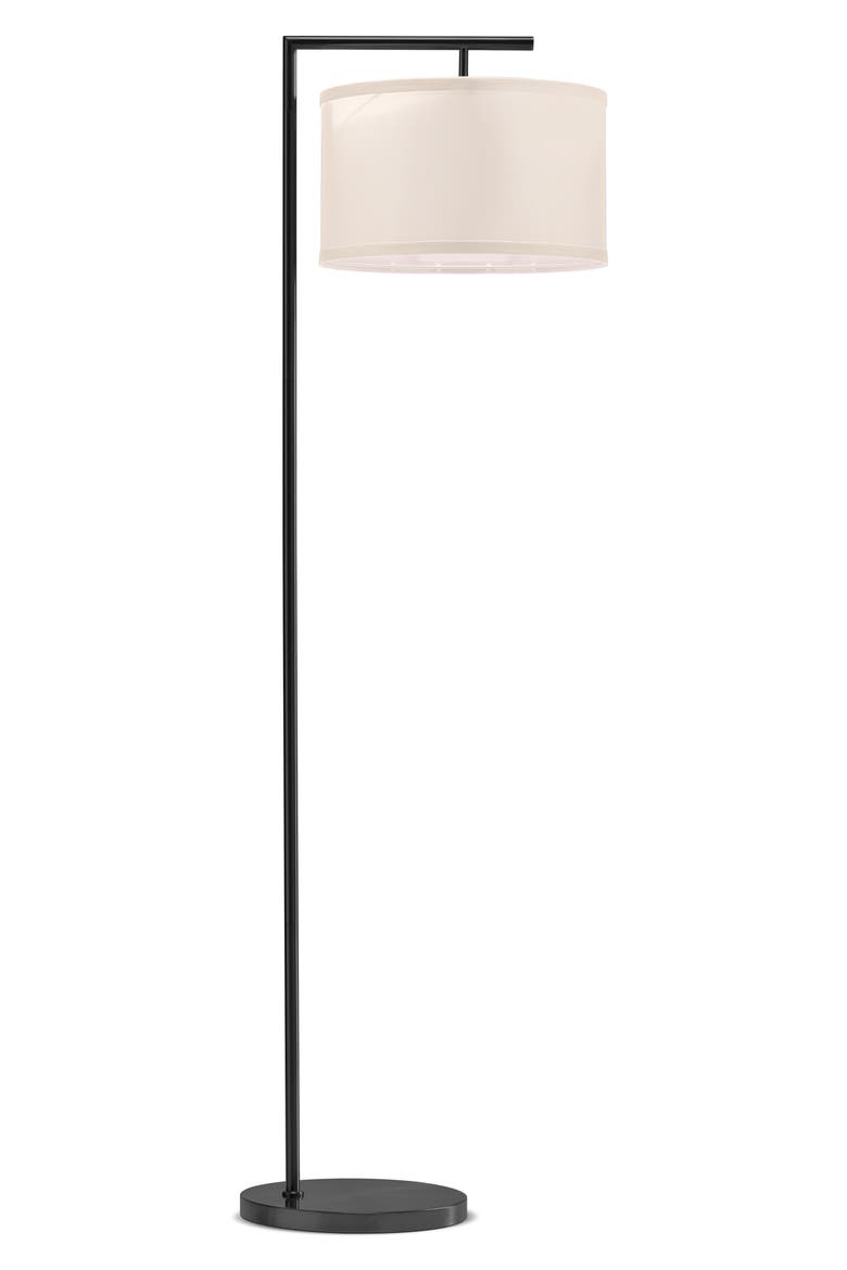 Montage Modern 60" LED Smart Home Compatible Floor Lamp, Bulb Included, Alternate, color, BLACK