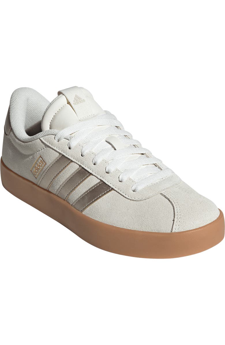 adidas VL Court 3.0 Sneaker, Main, color, Off White/ Cyber/ Gold