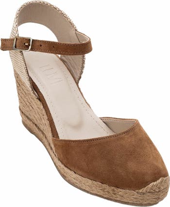Sinta Suede Leather Platform Espadrille