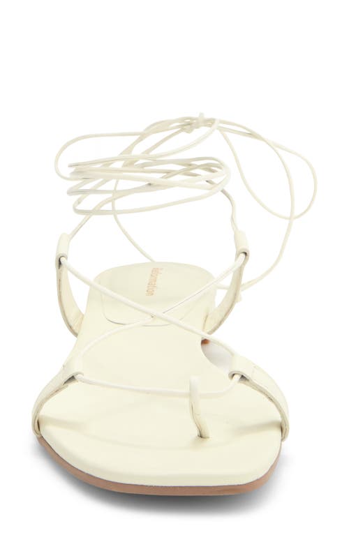 Reformation Alize Lace-up Sandal