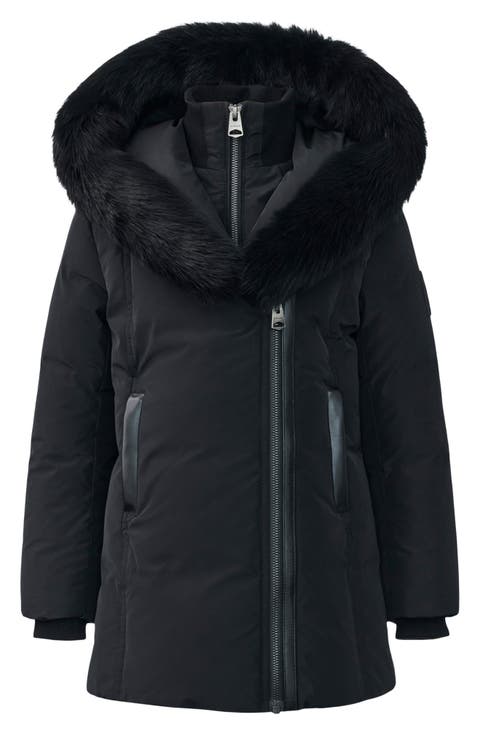 Kids' Leelee Asymmetrical Zip Hooded Down Parka