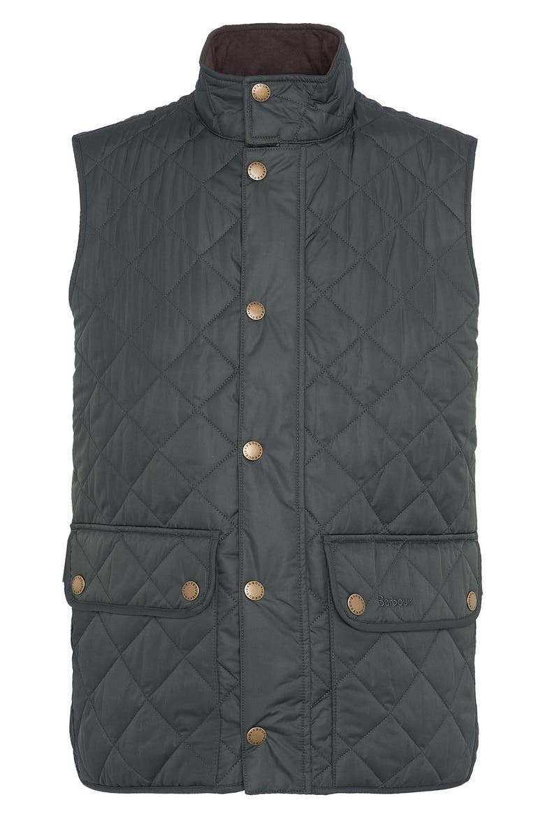 New Lowerdale Diamond Quilted Vest, Alternate, color, SAGE