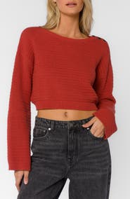 VELVET HEART Carla Crop Sweater