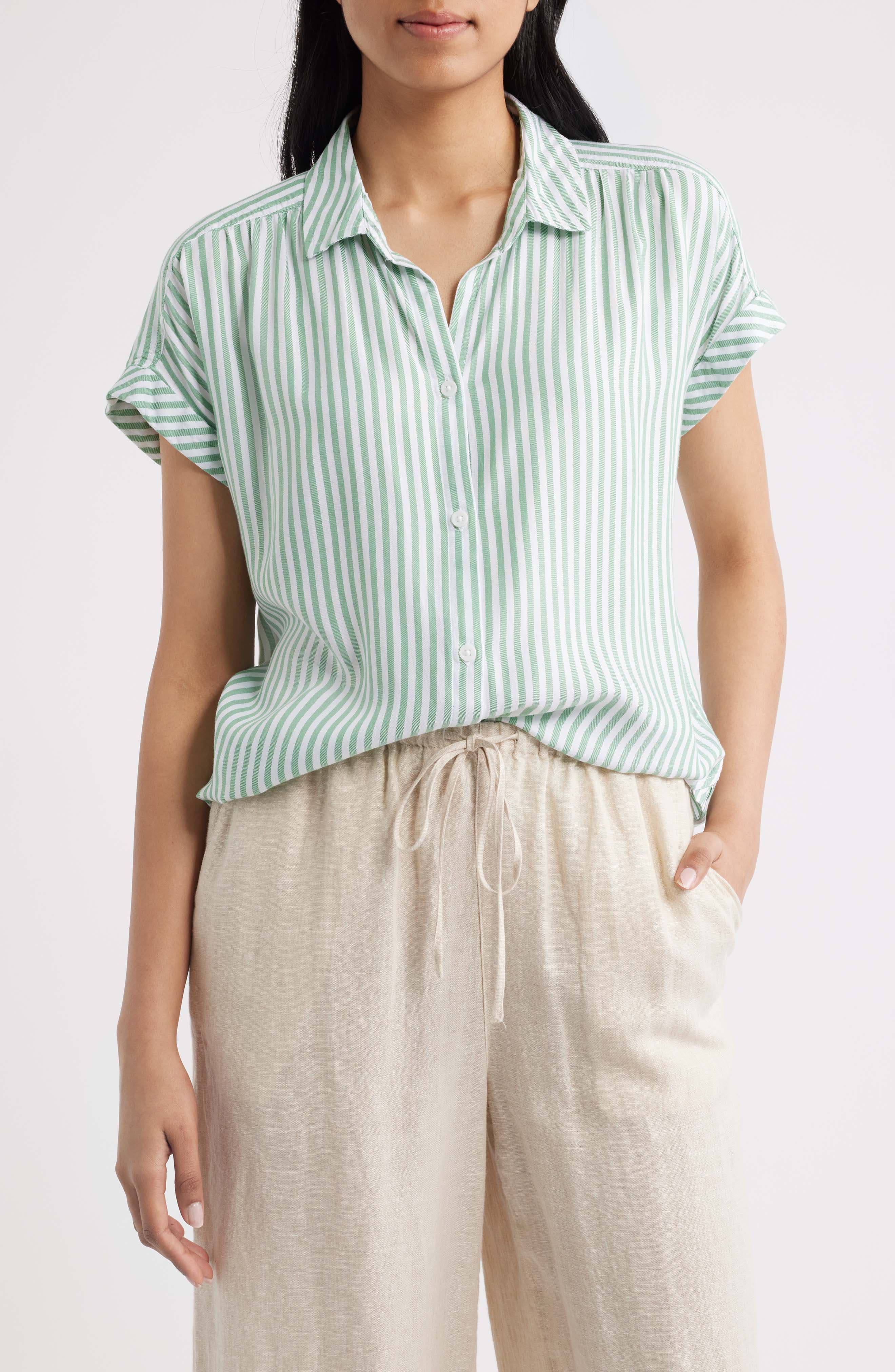 Darby Short Sleeve Button-Up Shirt - image 3