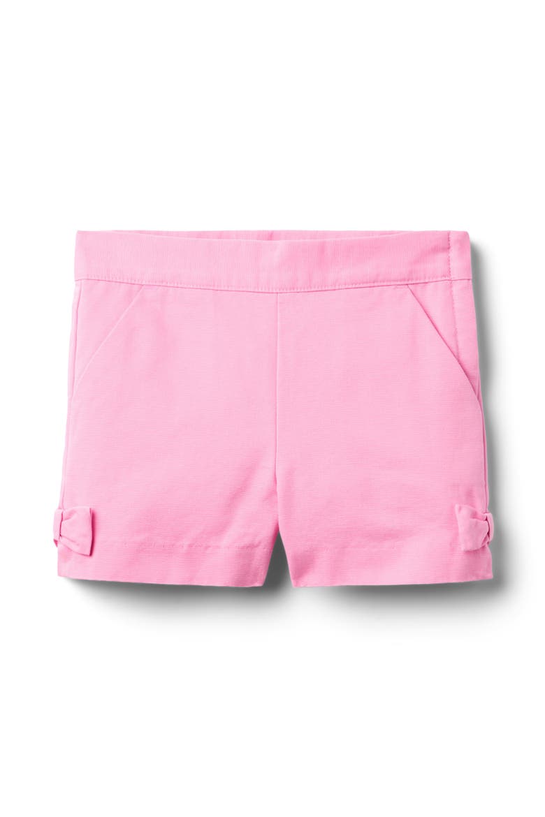 Bow Hem Short, Main, color, Pink