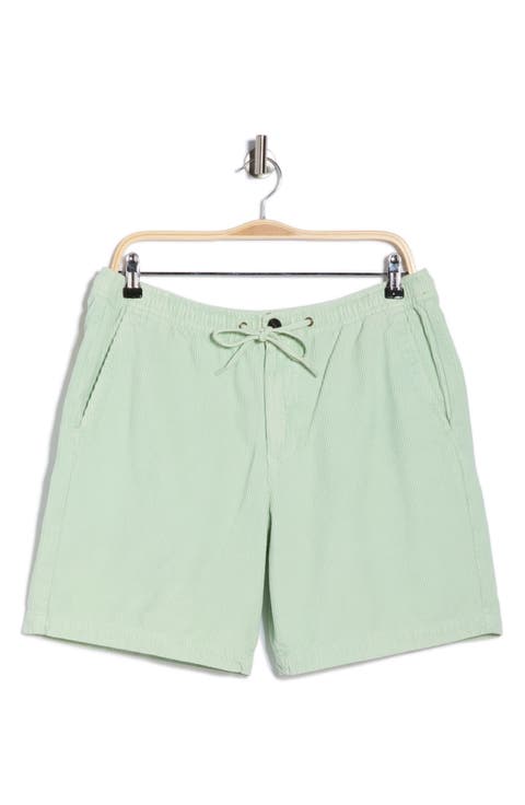 Washed Corduroy Relaxed Shorts