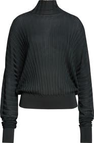Proenza Schouler Luiza Mock Neck Rib Sweater