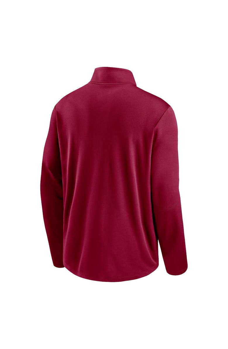 Nike Men's Nike  Burgundy Washington Commanders Pacer Half-Zip Top, Alternate, color, 