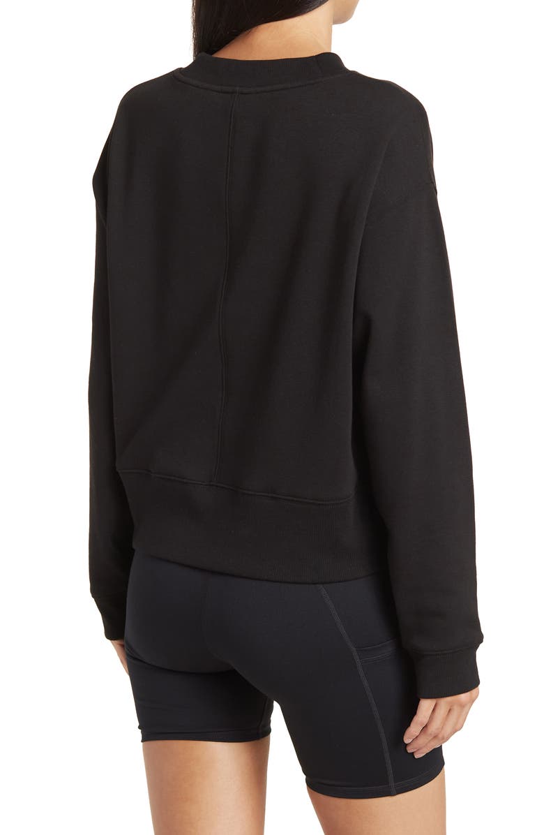 Zella Amazing Lite Crewneck Sweatshirt, Alternate, color, 