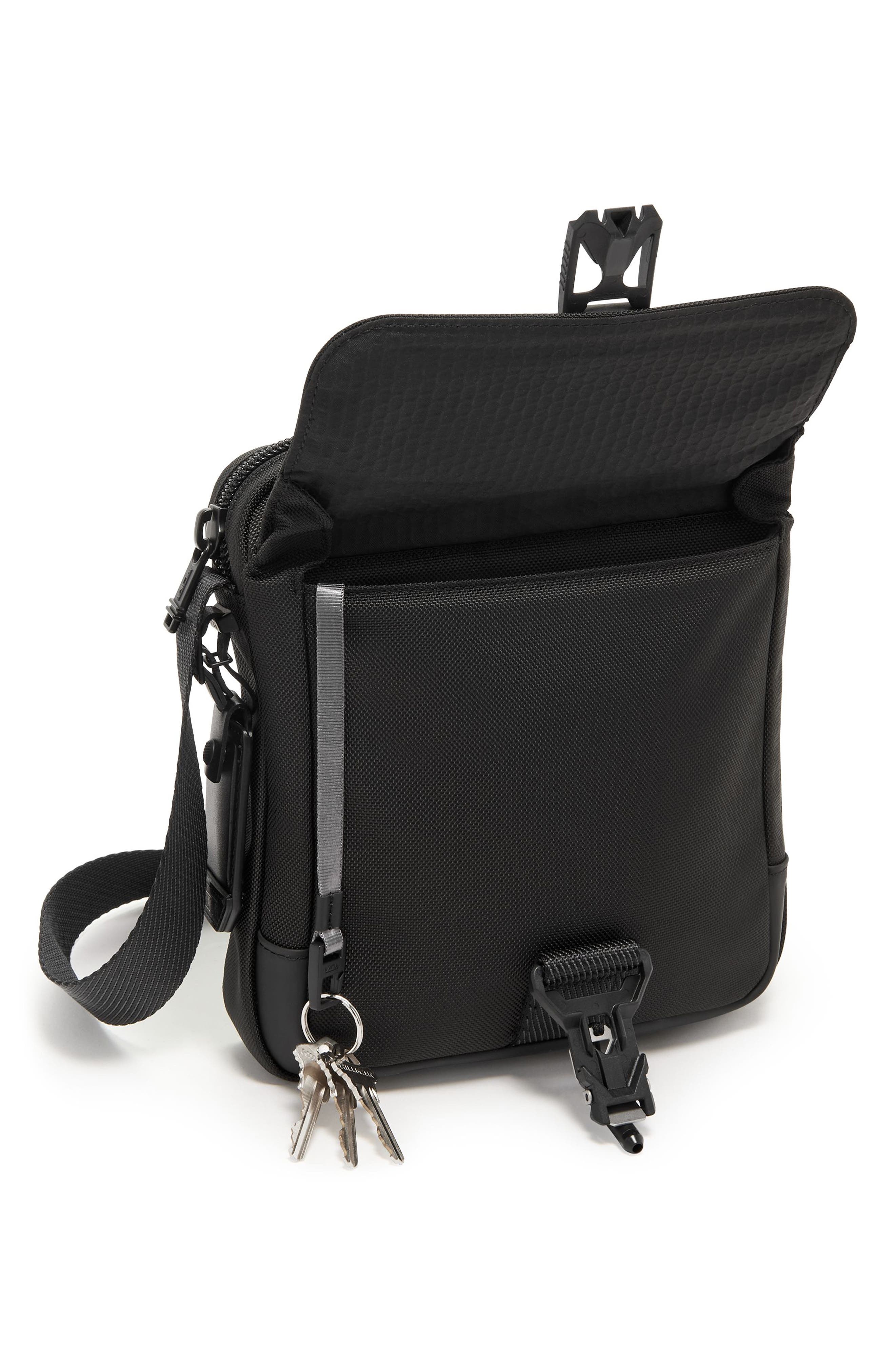 TUMI Junior Crossbody Bag, Alternate, color, Black