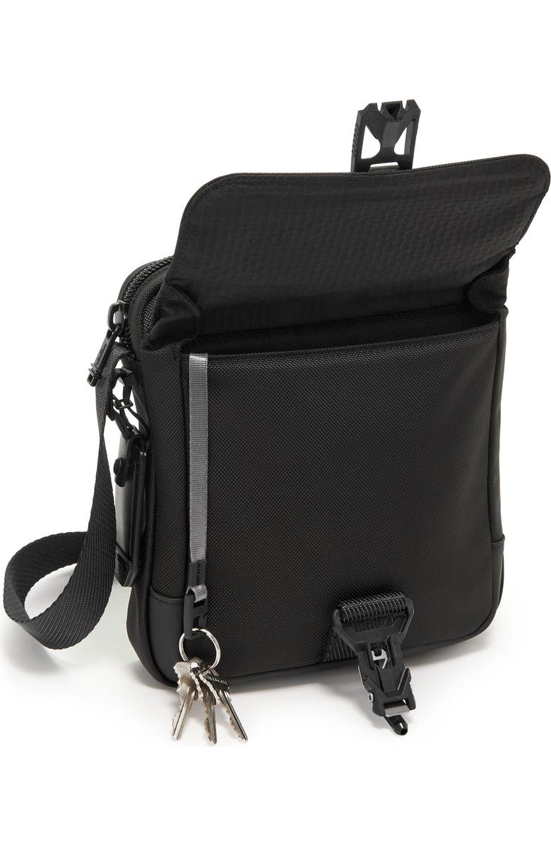 TUMI Junior Crossbody Bag, Alternate, color, Black