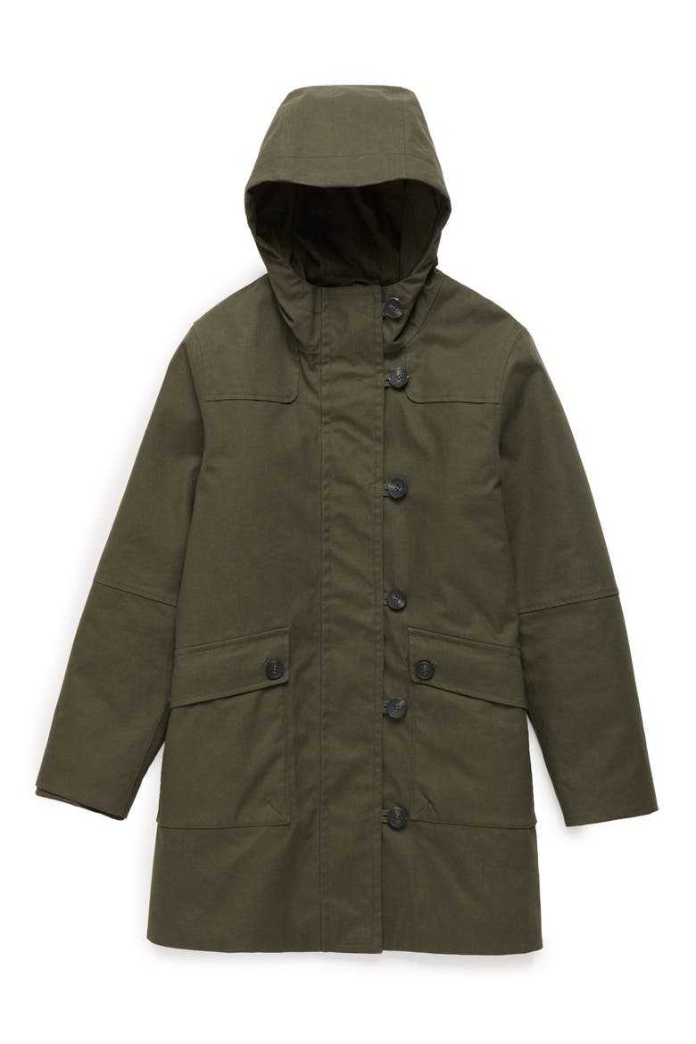 Bocaswell Waterproof 3-in-1 Duffle Coat, Alternate, color, HIGHLAND