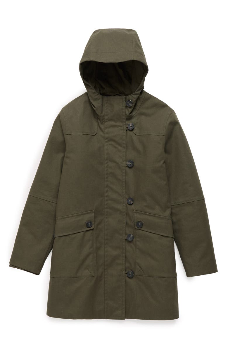 Seasalt Cornwall Bocaswell Waterproof 3-in-1 Duffle Coat, Alternate, color, Highland