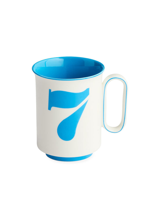 Jonathan Adler Lucky Number Mug In Seven