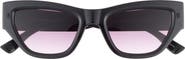 Vince Camuto 50mm Gradient Slim Cat Eye Sunglasses