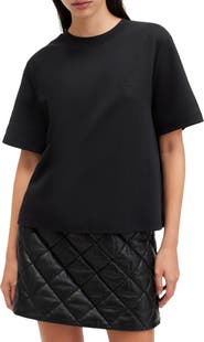 AllSaints Lisa Cotton Crewneck T-Shirt